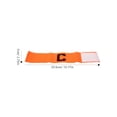 thumbnail image 2 of ORDDIART sports matches captain armband Armband Stretch Yarn Chocolate with Captain Designation for Rugby 1Set, 2 of 7