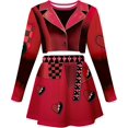 thumbnail image 3 of G'irls Long Sleeve Top & Skirt Princess Cosplay Sets, with Soft Breathable Fabric, Cute Everyday Outfit for Halloween Cosplay & Birthday Gift, 3 of 7