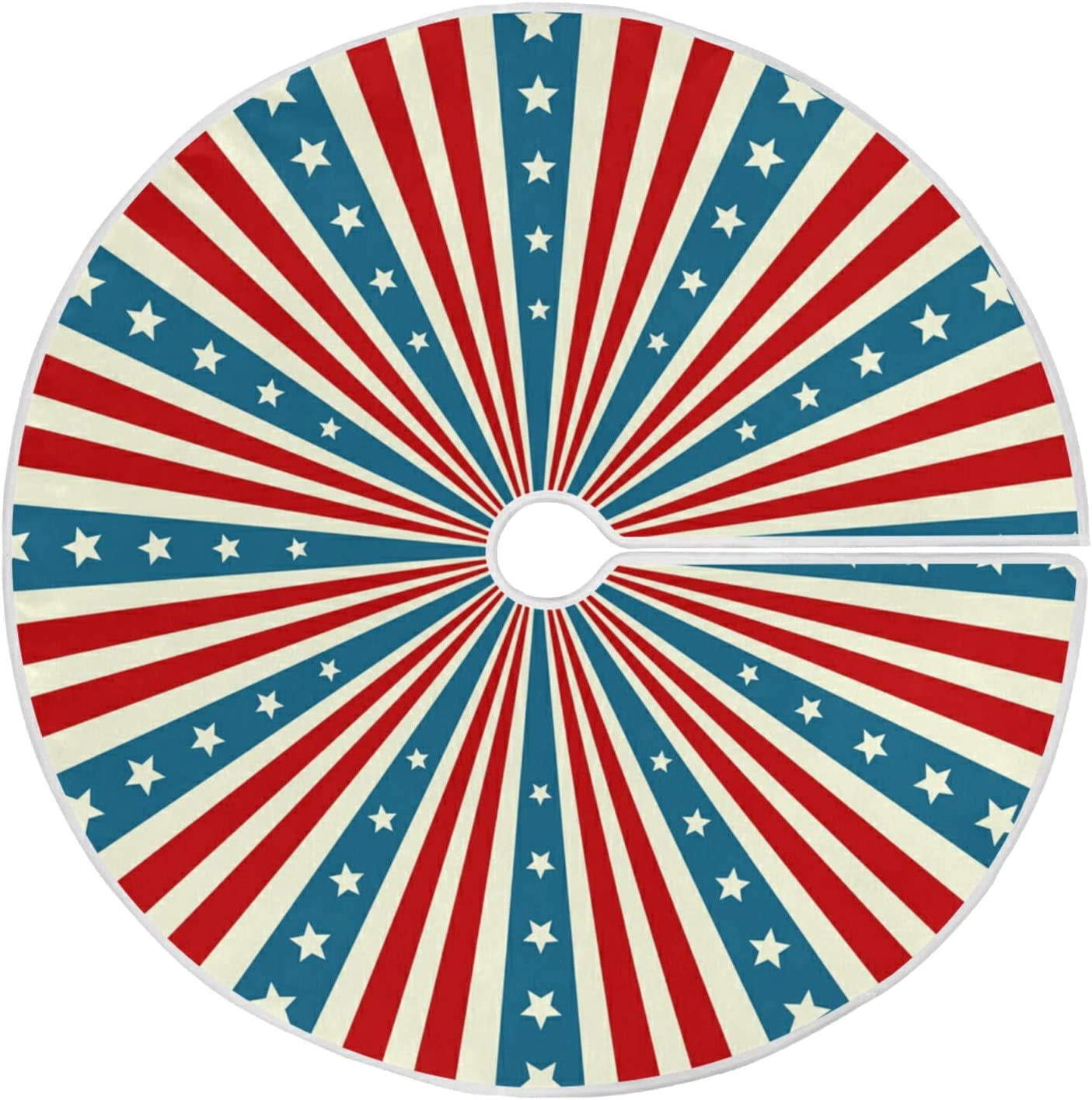 American Flag Tree Skirt 