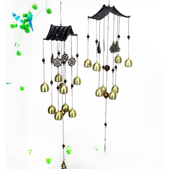 20Pcs Wind Chime Bells Household Wind Chime Bells Hanging Pendant Wind Bells Home Decoration for home and garden