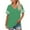 507_Mint Green, variant on V Neck T Shirts for Women Plus Size Short Sleeve Tops Casual Summer Tshirts Loose Fit Tee Short Sleeve Shirts for Women Purple