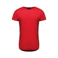 thumbnail image 2 of Victorious Men's Hipster Long Length Curved Hem T Shirt, Up To 5X, 2 of 8