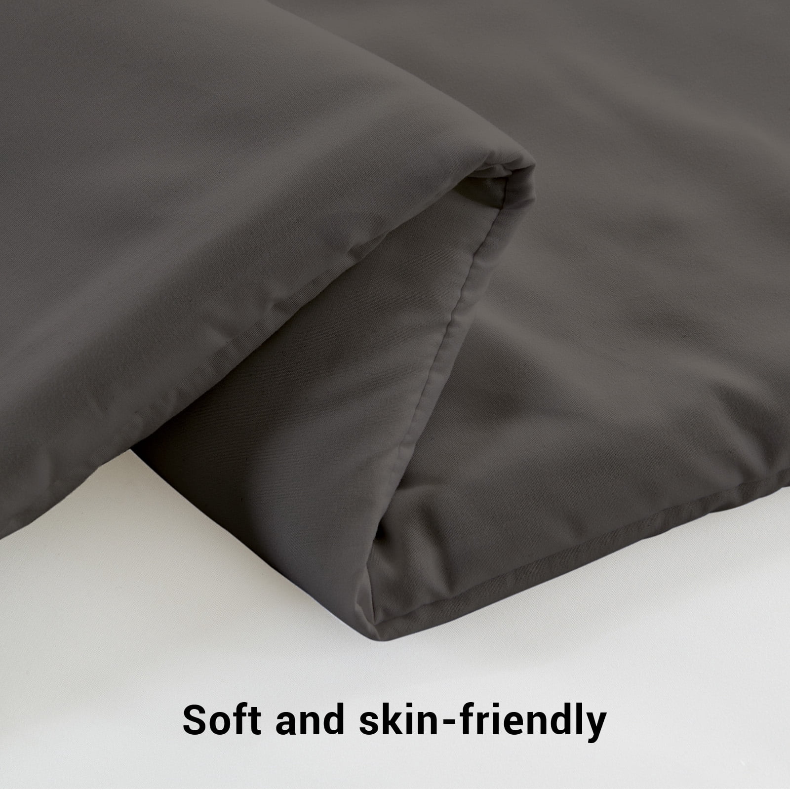 Hitime Ultra Soft Full Size Comforter Set 3 Pieces Gentle Down Alternative Bedding 1 Lightweight Comforter and 2 Pillowcases