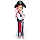 thumbnail image 3 of Disfraz de pirata Dress Up America para niños con blusa pantalones y más, 3 of 7