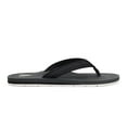thumbnail image 3 of COBIAN Adult Male Anchor Flip-Flop Sandals, Color: Black, Size: 10 (HBA23-001-10), 3 of 5