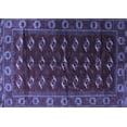 thumbnail image 1 of Ahgly Company Machine Washable Indoor Rectangle Persian Blue Traditional Area Rugs, 5' x 7', 1 of 4