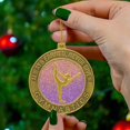 thumbnail image 2 of Adornos navideños para el árbol de Navidad, bolas navideñas, colgantes acrílicos conmemorativos deportivos, regalos navideños para aficionados al fútbol., 2 of 4