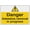 Warning Sign 2, variant on Danger Explosives Keep Out! Sign 8"x12", Aluminum Tin Warning Signs for Home Outdoor Garden, High-Visibility Hazard Sign for Storage