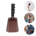 thumbnail image 3 of Miangastore Cowbell Iron Metal 2Pcs Brown for Sports Events Outdoor Ranch Celebrations 10.0*4.3*2.4in, 3 of 9