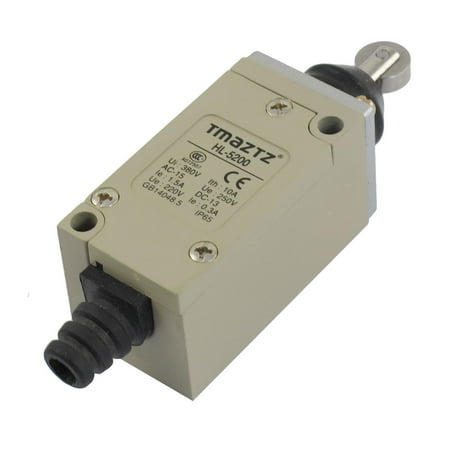 Roller Plunger Actuators - HL-5200 Parallel Roller Plunger Actuator DC Circuit Limit Switch