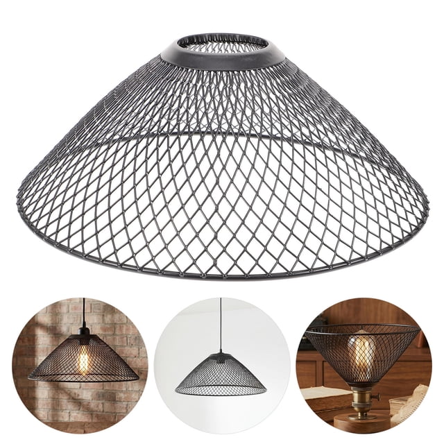 Milisten 2Ud Con Jaula De Metal Para Estilo Industrial Moderno