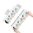 thumbnail image 2 of Bingfone Easter Rabbit Design Patterned Men's Women's Casual Cotton Socks, 2 of 5
