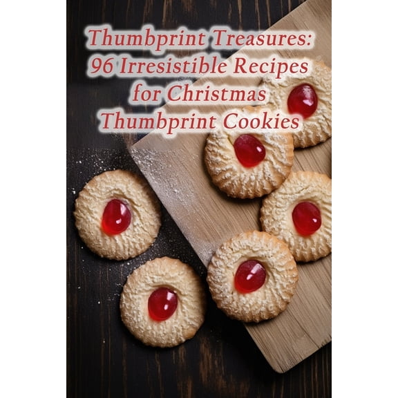Thumbprint Treasures: 96 Irresistible Recipes for Christmas Thumbprint Cookies, (Paperback)