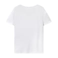 thumbnail image 2 of Camiseta Para Mujer De Moda Femenina De Manga Corta Para Ir De Compras, Vacaciones, Viajes L, 2 of 4