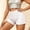 White-b, variant on Letdown Womens Sequin Mini Shorts, Y2K Going Out Low Rise Micro Shorts, Bottoms Concert Rave Outfits (Blue-b, S)
