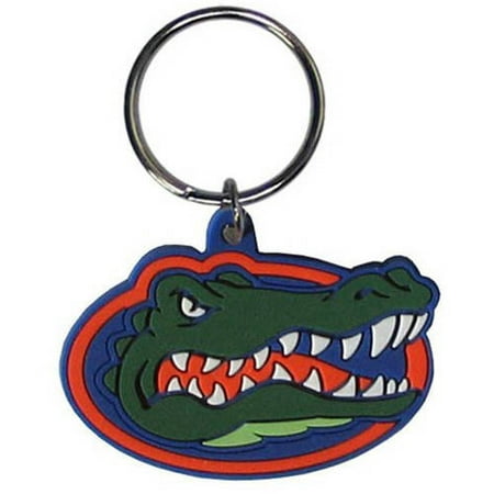 - NCAA Florida Gators Flex Laser Cut Rubber Keychain