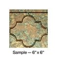 thumbnail image 1 of FASÄDE Monaco Decorative Vinyl Backsplash Panel in Copper Fantasy (6X6 Inch Sample), 1 of 5