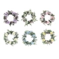 thumbnail image 4 of Artificial Peony Floral Purple Home Round Garden Decor Wedding Party Lifelike 41cm Spring Silk Flower Door WreathYellow, 4 of 5