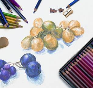 Caran d’Ache, Pablo Permanent Colored Pencils, 120 Colors