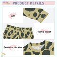 thumbnail image 4 of Leopard Print Pattern Cotton Pajamas 2 Piece Set Sleepwear Soft and Comfortable Homewear Nightwear, 4 of 7