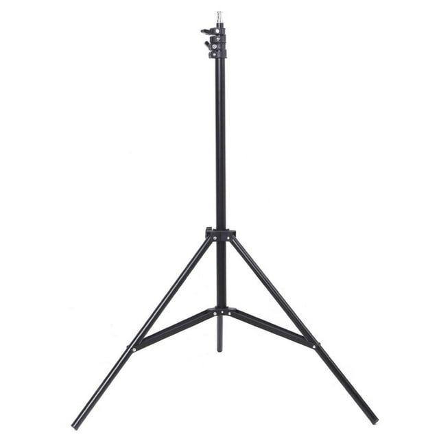 Soporte de luz para fotografía Trípode Soporte de luz de video de película plegable para luces de Hugo Base de lampara