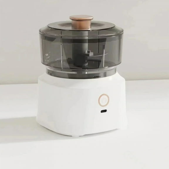 Mini Meat Grinder Electric Garlic Masher Multifunctional Kitchen Wireless Food Stir Shredder Baby Auxiliary Food Machine 350ml