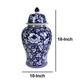thumbnail image 4 of Bold Floral Impressive Jar with Lid, 4 of 11