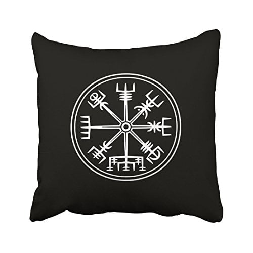 RYLABLUE Mode Rétro en Polyester Blanc 18 x 18 Pouces Carrés Couvre-Oreillers avec Fermeture Éclair Cachée Coussin de Canapé Maison Taies d'Oreiller Décoratives