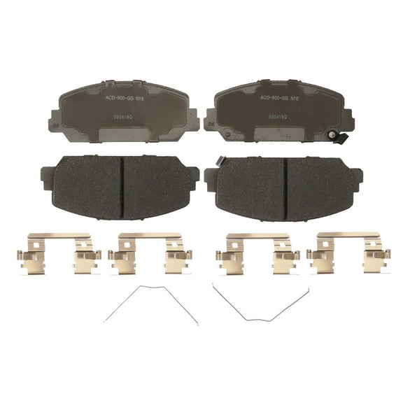 ACDelco Disc Brake Pad Set Fits select: 2016-2017 HONDA ACCORD SPORT, 2013-2018 ACURA RDX