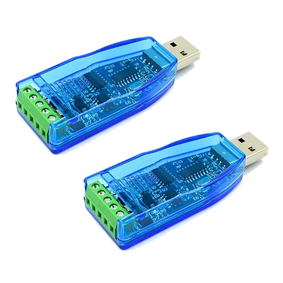 2 * USB to RS485 Communication Module-blue