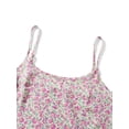 thumbnail image 5 of Coduop Women Floral Print Spaghetti Strap Backless Dress Long Bodycon Cocktail Dress, 5 of 7