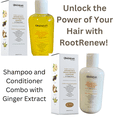 thumbnail image 2 of RootRenew Intensive 10-in-1 Anti-Hair Loss & Growth Treatment Conditioner & Shampoo w/Ginger Extract (for: Hair Thickening Men & Women), 16 Fl. oz, 2 of 7