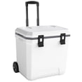 thumbnail image 5 of Rolling Cooler with Wheels And Retractable Handle - Ultra-Light Insulated Portable Ice Chest with Cup Holders, Keeps Cool for 5 Days, for Camping, Beach And Outdoor Use, 5 of 8