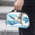 thumbnail image 2 of Seagull Waterproof Oxford Cloth Hard Drive Case Organizer for Electronic Gadgets - Charger Case, Travel Organizer, Cord Organizer Travel Small, Appliance Cord Organizer - 5.9x9.44x3.14 in, 2 of 6