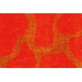 thumbnail image 4 of Furnish My Place Animal Print Rug - 24" x 48" Half Round, Giraffe Dark Orange, Nylon Rug for Patio, Garden, Hallway, Living Room, 4 of 5