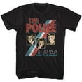 thumbnail image 1 of The Police Ghost In The Machine Black Adult T-Shirt, 1 of 2