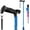 Blue, variant on Walking Cane, Folding, Adjustable, Lightweight, Walking Canes for Men & Women, Soft Ergonomic Handle, Heavy Duty All Terrain Tip, Walking Sticks for Seniors & Adults with Travel Bag