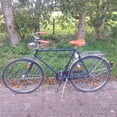 thumbnail image 2 of Empuñadura de bicicleta, empuñaduras de manillar de scooter, revestimiento de espuma/espuma de goma o aspecto retro de cuero de imitación Feliz Sencillez, 2 of 5