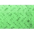 thumbnail image 1 of Ahgly Company Indoor Rectangle Abstract Emerald Green Modern Area Rugs, 2' x 4', 1 of 4