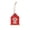 A, variant on Hwkond Xmas Christmas Decorations Indoor Christmas Wooden Crafts Wooden Glowing Small House Log Cabin Pendant Christmas Tree Window Decoration