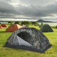 thumbnail image 3 of Tente de camping ultralégère monocouche, portable, avec revêtement anti-UV UPF 30+, pour la pêche en plein air sur la plage, 3 of 4