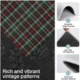 thumbnail image 3 of Green and Red Checkerboard Checkered Pattern Kitchen Rugs Sets Of 3,Kitchen Runner Rugs Non Skid Washable,Decorative Kitchen Floor Mats for Kitchen,Sink,Laundry,17"x30"+ 17"x47" + 17"x59", 3 of 6