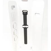 Black Woven Nylon Apple Watch Band (38mm) - Apple Authentic - NEW IN OPEN BOX