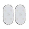 thumbnail image 1 of 2Pcs Car Interior Light 7 Colors LED Car Lights Auto Atmosphere Lamps Decoration, 1 of 7