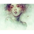 thumbnail image 2 of Dittman, Anna 32x26 Gold Ornate Wood Framed with Double Matting Museum Art Print Titled - Swarm, 2 of 4