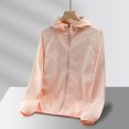 thumbnail image 5 of Women's Lightweight Hooded Zip Up Jacket – Versatile Summer Sun Protection Coat in Sizes S-4XL, Breathable Outdoor Casual Outerwear for Daily Travel, 5 of 8