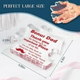 thumbnail image 2 of Gifts For Bonus Dad, Father'S Day Gifts For Bonus Dad Step Dad, Birthday Present For Stepdad Father Gift Idea, Thank You Bonus Dad Acrylic Decoration Sign/Plaque, 2 of 6
