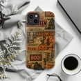thumbnail image 5 of Halloween iPhone Case for iPhone 16 15 14 13 12 11 Pro Max Mini – Spooky Skeleton Ghost Witch Pumpkin Fall Protective Hard Cover, 5 of 6