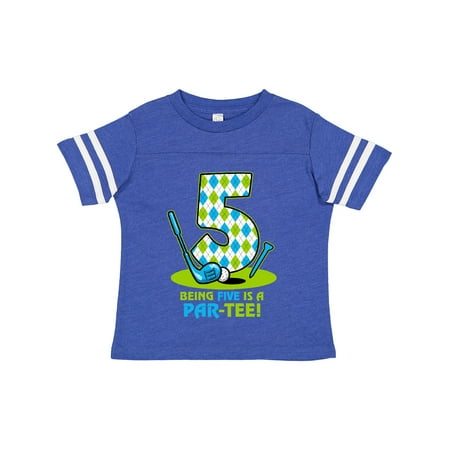 

Inktastic Golf Par-Tee 5th Birthday Gift Toddler Boy Girl T-Shirt