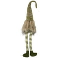 thumbnail image 5 of Northlight Sitting Gnome with Knitted Hat and Dangling Legs Christmas Figure - 29" - Green, 5 of 5